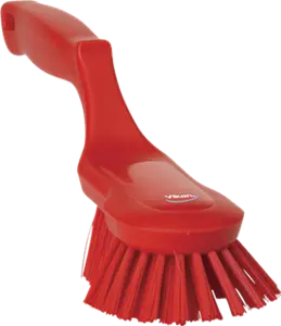 Brosse à main ergonomique Vikan jaune, dur