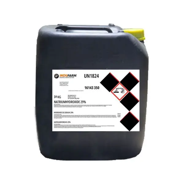 Sodium hydroxide 29%, 31 kg