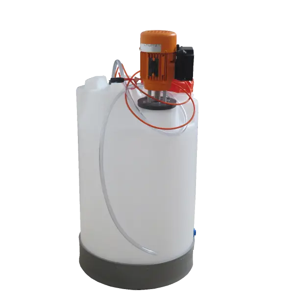 IF Mixing tank polyethylene incl. mixer, 60 liters