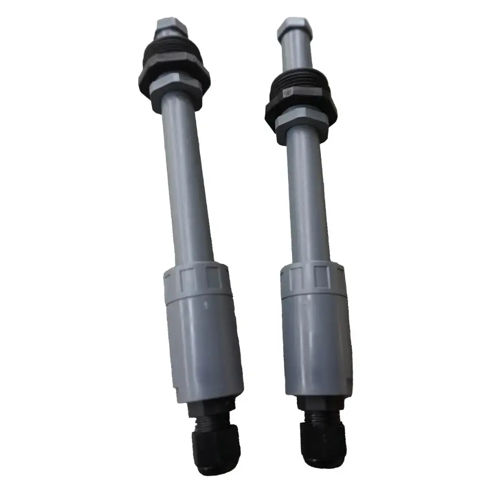Flow sensor for flow-through fixture - module for flow monitoring