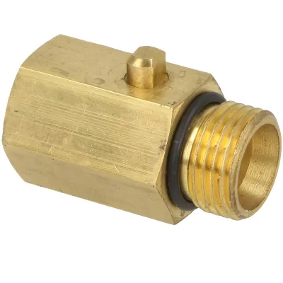 Robinet à bille complet pour filtre Backwash avec technologie double essorage 100 micromètres, 1/2' à 8/4"