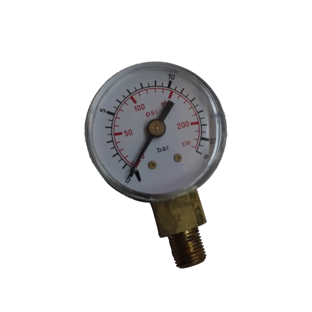 Pressure gauge 0-16 bar, 1/8" male thread