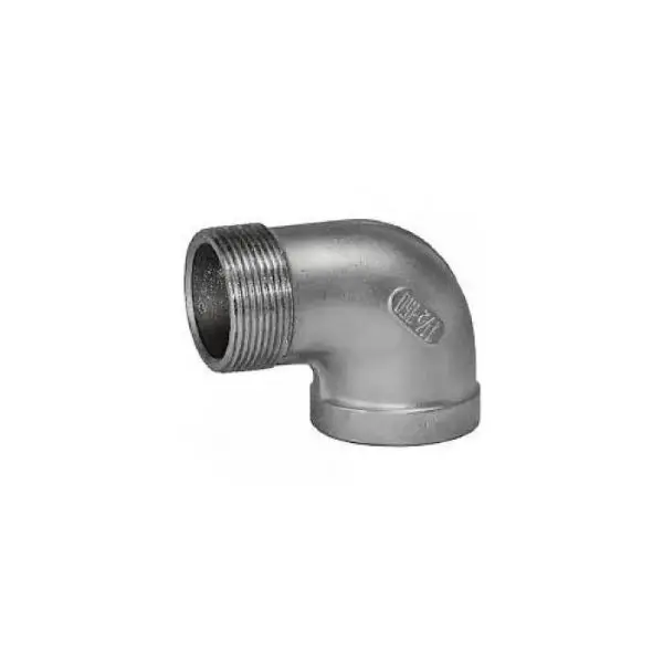 Draadbocht RVS 90° - BIBI, 1/2"
