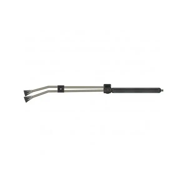 HD-Lans regelbaar met zijhandgreep rvs, 100 cm