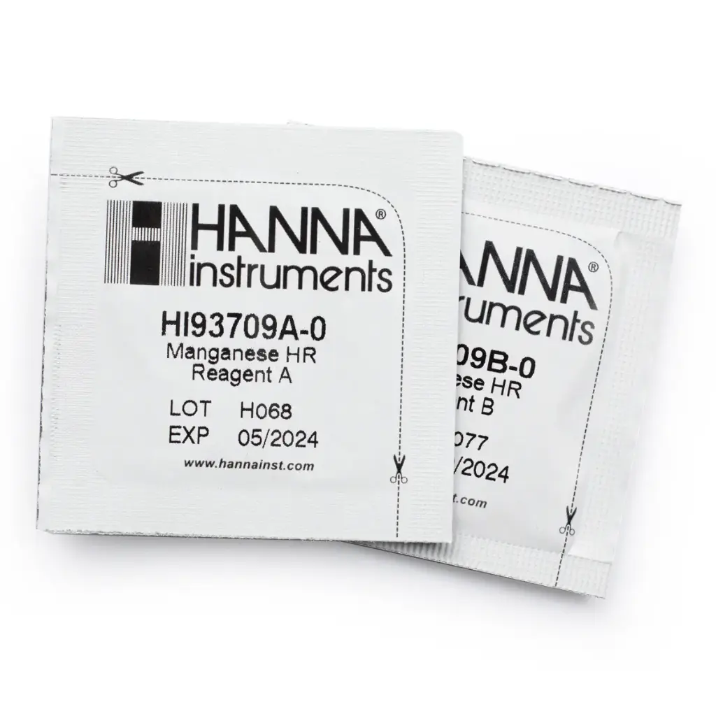 Reagents for iron HR, 0,00 - 5,00 mg/liter, 100 pieces