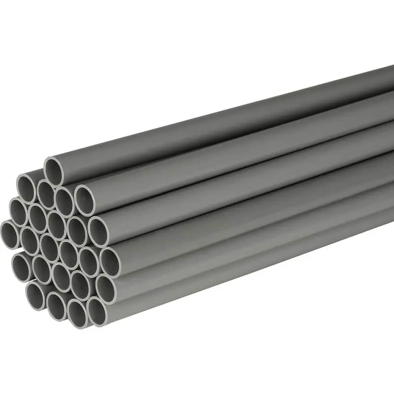 PVC pipe gray 20 mm