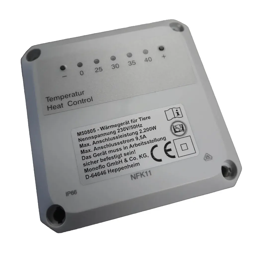 Controller for heating plates