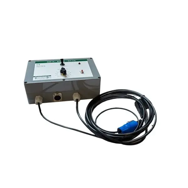 Besturingskast t.b.v. Poederdosator rvs, 60 Watt