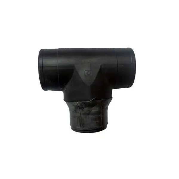 Rubber T-piece connection dry feed line 45-110 mm