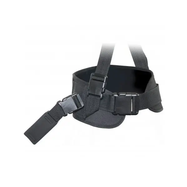 Belt kit support for telescopic lance