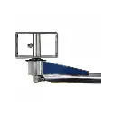 Swivel arm car wash wall or ceiling mounting, 250 cm