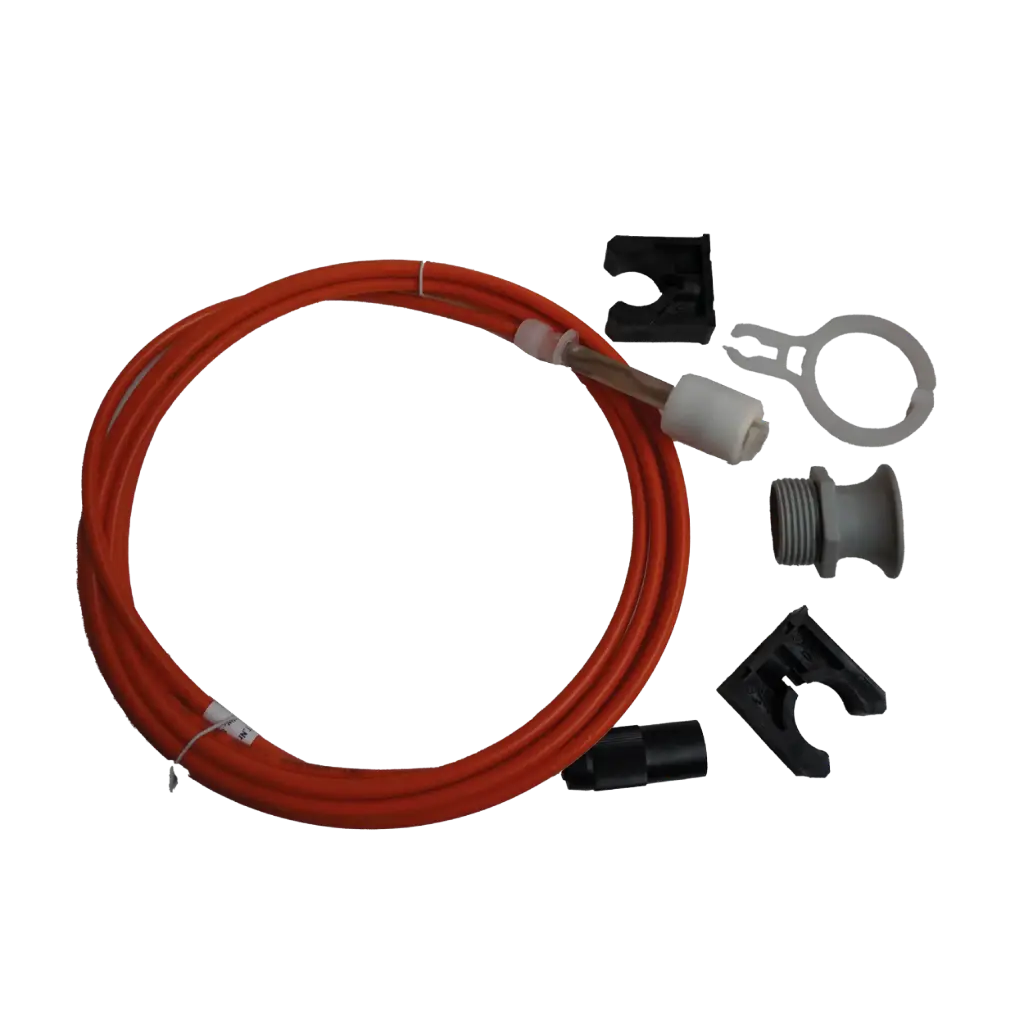 Niveau two level contact for suction lance DN10 for IBC container