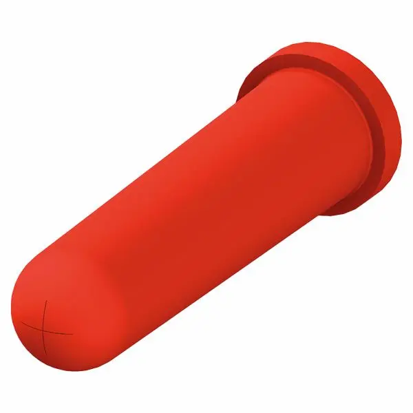 Calfteat with + opening for teat bucket, 11 cm