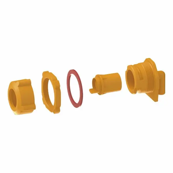 Spare parts kit for teat bucket
