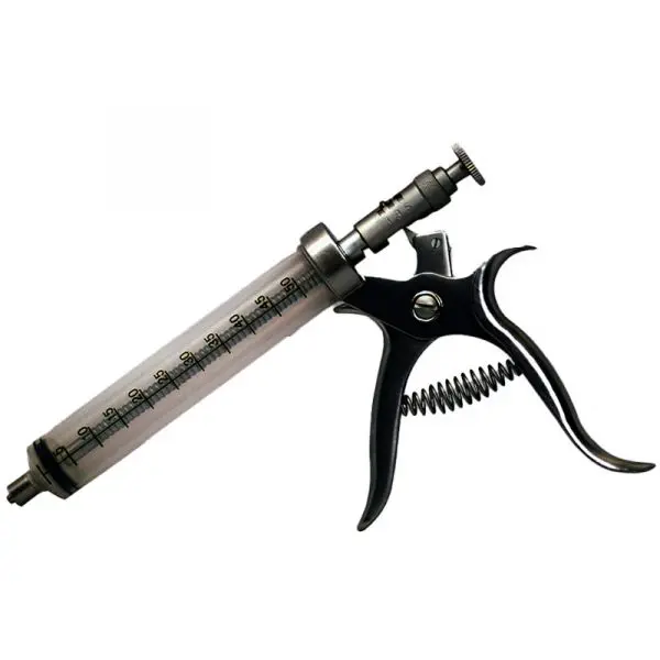 Syringe Pro-Shot II aluminium, 50 mL