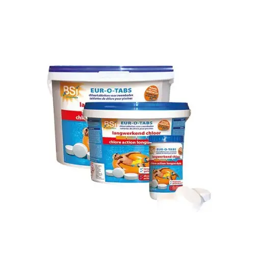 Eur-O-Tabs langwerkende chloortabletten