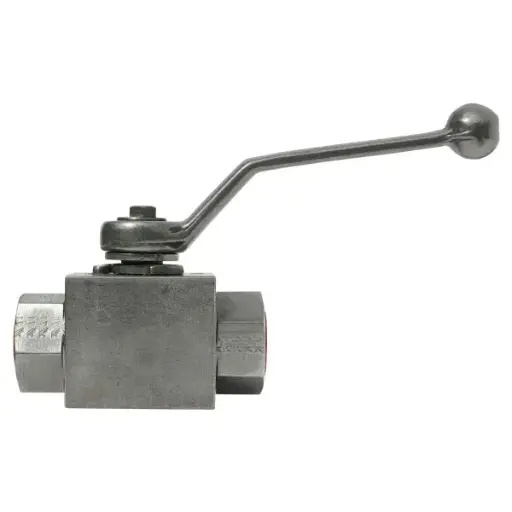 Robinet à boisseau sphérique HD inox 1/2" 2* filetage intérieur, 500 bar