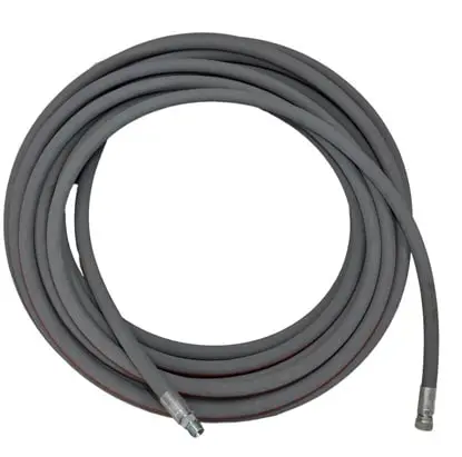 HD-slang PRO 3/8" buiten X 3/8" binnen zwart