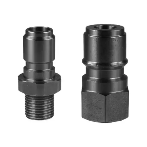 Raccord à fiche HD inox mâle 1/2" filetage femelle