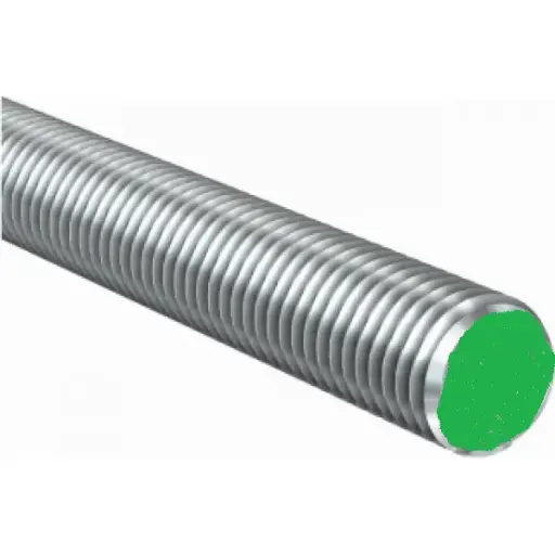 Draadstang rvs, 100 cm