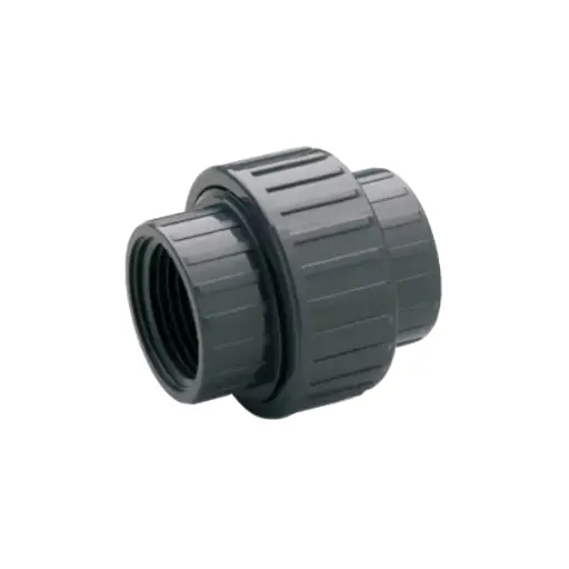 3- Delige PVC draadkoppeling PN16 BIDR 
