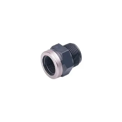 Verloopring PVC met inox ring - PN16 - BUBI