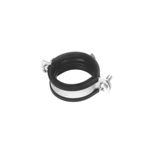 Collier de serrage avec insert en acier inoxydable M8, 57-61mm 8/4"