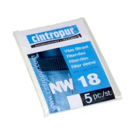 Cintropur manchettes filtrantes - 18 mm 3/4" - 100 microns, 5 pièces