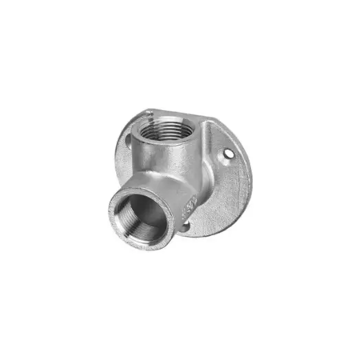 Support murale en inox - filetage intérieur - 90°, 4/4"