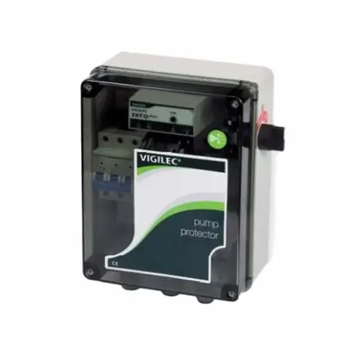 Coffret de commande Vigilec Zero, 230 V - 18 A (pompes submersibles)
