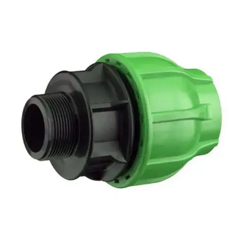 Raccord en PE, 50 mm X 6/4"  filetage mâle