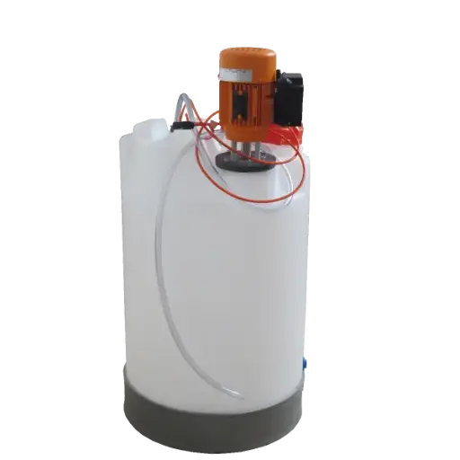 [A00248] IF Mixing tank polyethylene incl. mixer, 60 liters