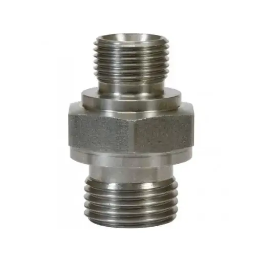 [A00286] Nippel HD rvs 3/8" x 1/2" buitendraad