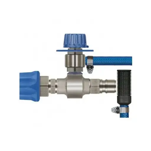 [A00293] IF Foam unit on HD hose with dosing valve