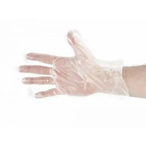 [A00396] Handschoenen poly-ethyleen, 100 stuks