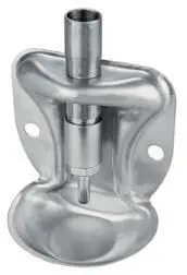 [A00653] Drinkbak kraambiggen rvs binnen, 1/2"