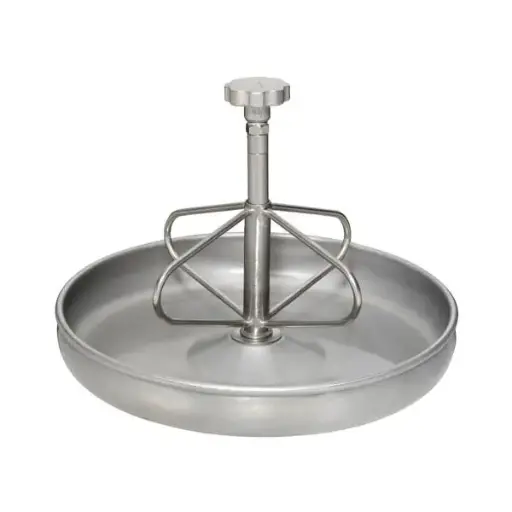 [A00660] Piglet feeder kraamstal met J-haak rvs, 2 liter