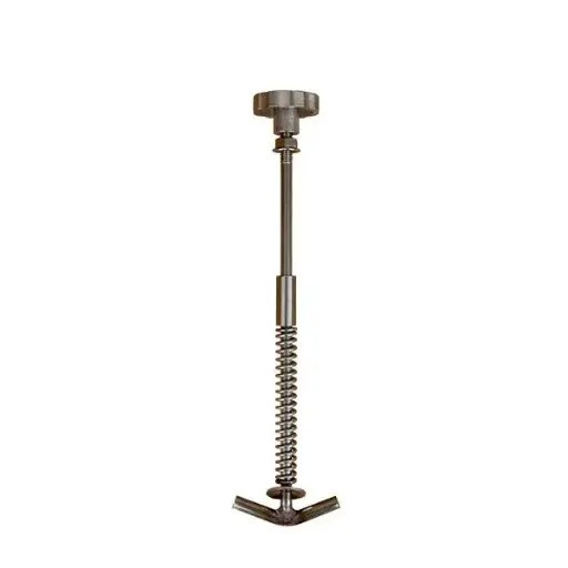 [A00665-HAAK] T-haak biggentrog 100 & 150 cm rvs