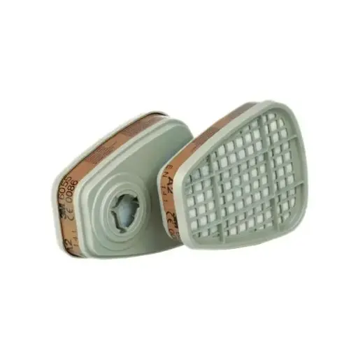 [A00729] Gas filter 3M 6055 A2, per set