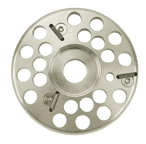 [A00906] Hoefslijpschijf aluminium 3 mesjes, 120 mm
