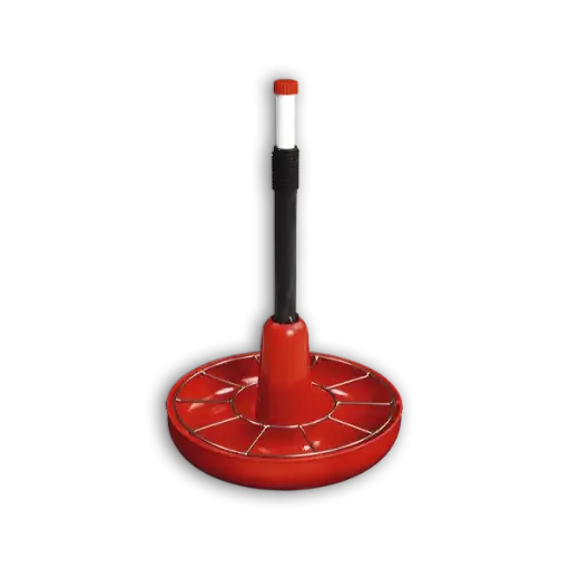 [A01010] Piglet feeder with J-hook plastic, 8 liters