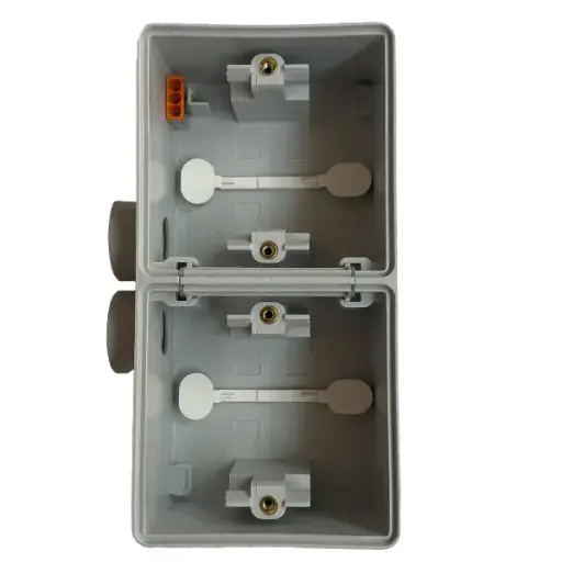 [A01094] Surface mounting box double horizontal