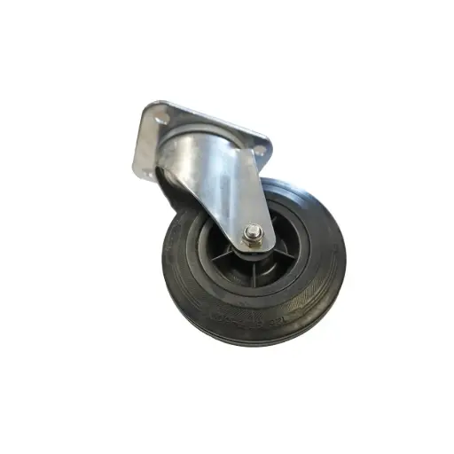 [A01130-ZWENK] Zwenkwiel inox, 125 mm