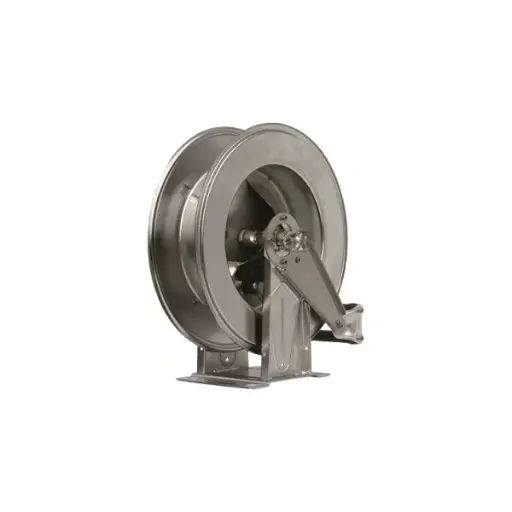 [A01421] Haspel HD zelfoprollend 21 meter, rvs