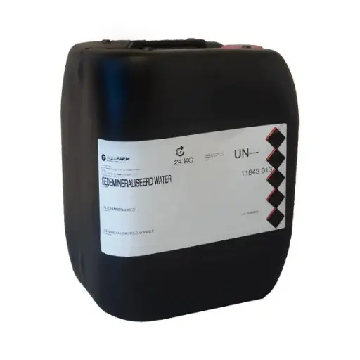 [A01830] Gedemineraliseerd water, 24 liter