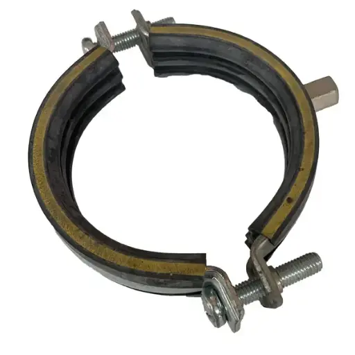 [A01992-124] Collier de serrage avec insert en acier inoxydable M8,  87-92 mm 12/4"