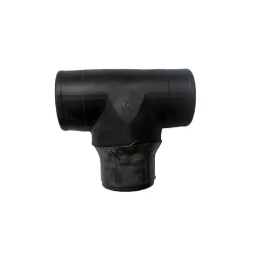 [A02462] Rubber T-stuk aansluiting droogvoerleiding 45-110 mm