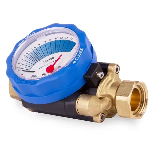 [A02466-44] Debietregelende watermeter idroset, 4/4" (78-1800 l/u)