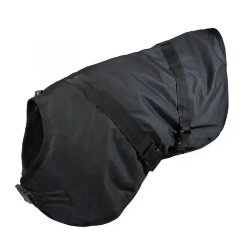 [A02688] Kalverdeken Premium zwart, L