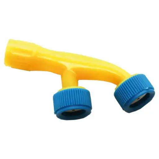 [A02699] Spleetkop dubbel voor batterijdrukspuit